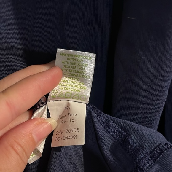 Lilly Pulitzer Marina Shift Dress in True Navy womens size L - Picture 5 of 6